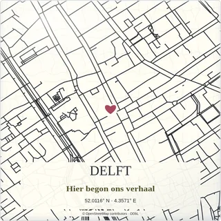 Tegeltje met tekst delft hier begon ons verhaal van keramiek in detail