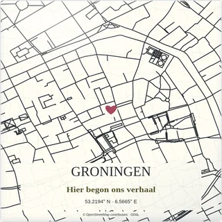 Tegeltje met tekst groningen hier begon ons verhaal van keramiek in detail