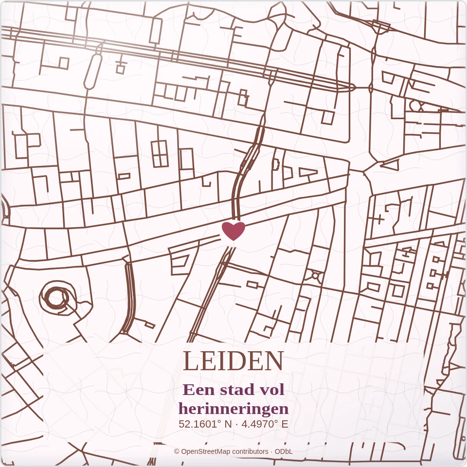 Tegeltje met tekst leiden een stad vol herinneringen van keramiek in detail