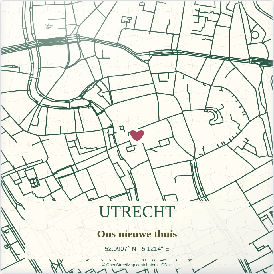 Tegeltje met tekst utrecht ons nieuwe thuis van keramiek in detail