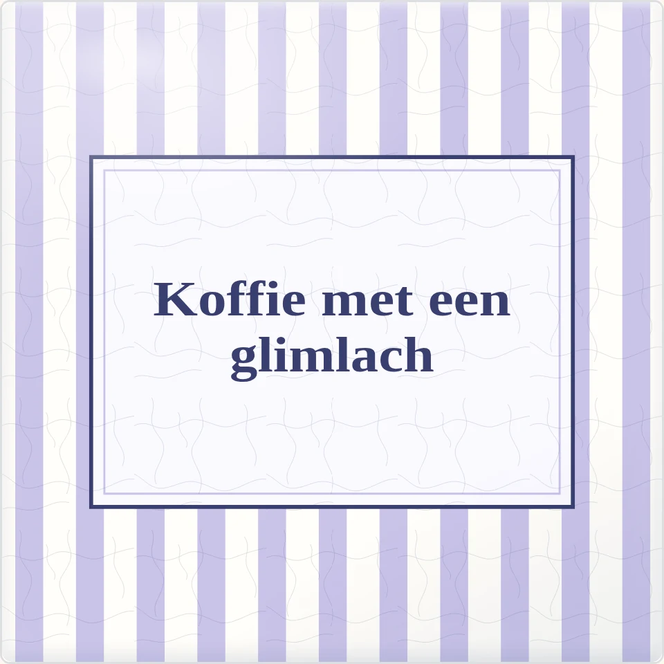 Tegeltje met tekst koffie met een glimlach van keramiek in detail