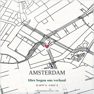 Tegeltje met tekst amsterdam hier begon ons verhaal van keramiek in detail