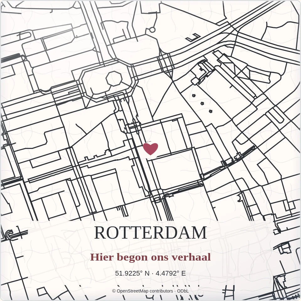 Tegeltje met tekst rotterdam hier begon ons verhaal van keramiek in detail