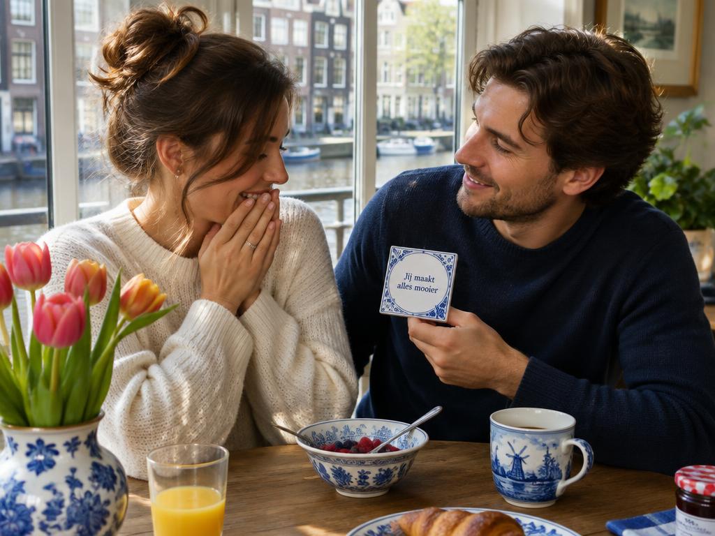 Tegeltje cadeau voor huwelijk
